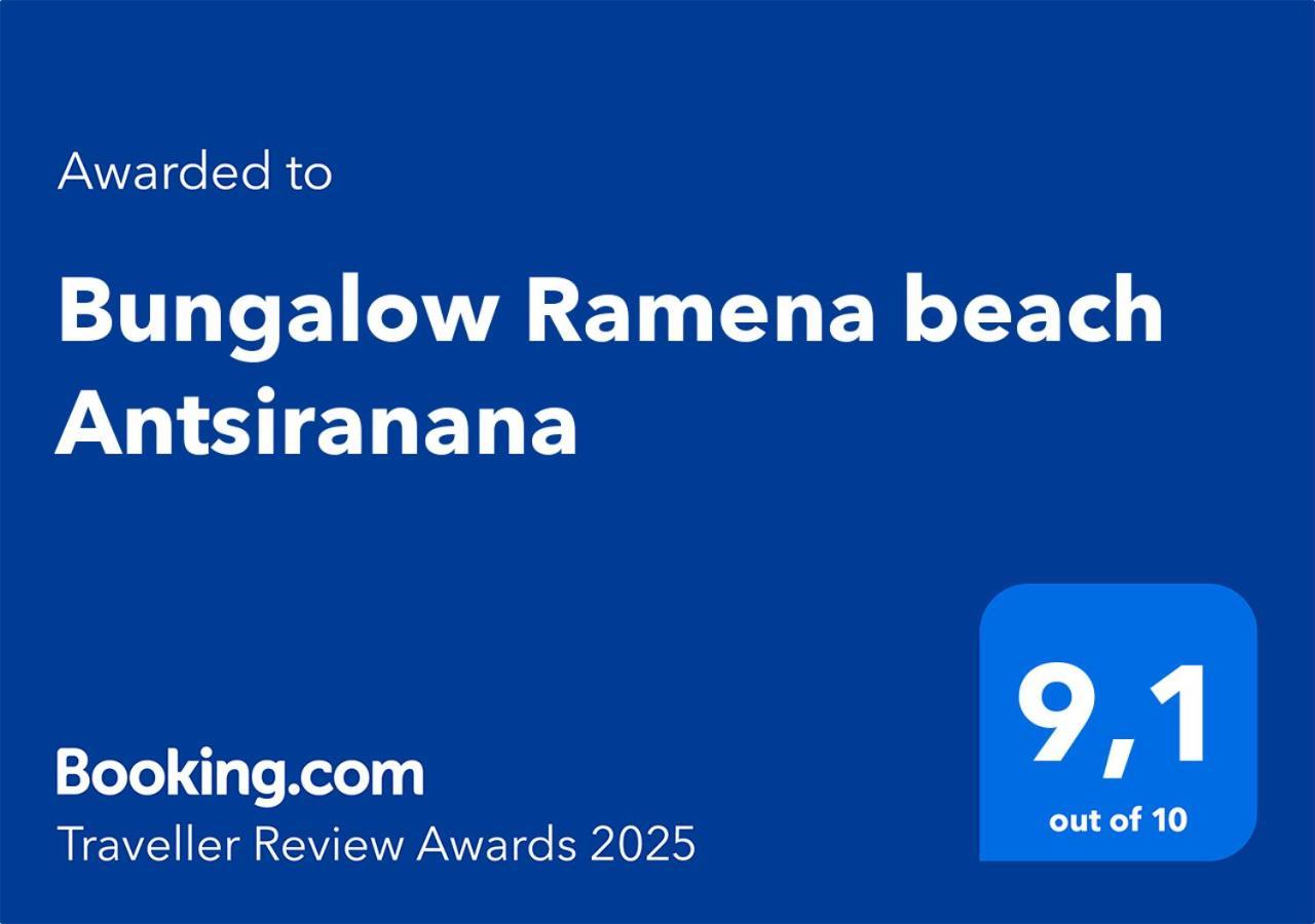 Bungalow Ramena Beach Antsiranana Andjamen Eksteriør billede